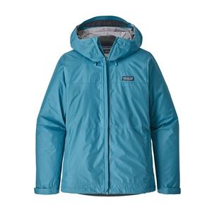 Torentshell rain jacket mako blue size medium